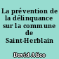 La prévention de la délinquance sur la commune de Saint-Herblain