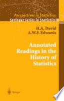 Annotated readings in the history of statistics