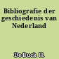 Bibliografie der geschiedenis van Nederland