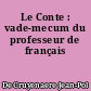 Le Conte : vade-mecum du professeur de français