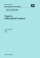 Topics in arithmetical functions : asymptotic formulae for sums of reciprocals of arithmetical functions and related results
