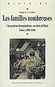 Les familles nombreuses : une question démographique, un enjeu politique : France, 1880-1940
