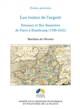 Les routes de l'argent : réseaux et flux financiers de Paris à Hambourg, 1789-1815