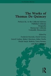 The works of Thomas De Quincey : Volume 13 : Articles from Blackwood's Edinburgh Magazine and the Encyclopaedia Britannica, 1841-2