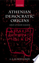 Athenian democratic origins : and other essays