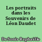 Les portraits dans les Souvenirs de Léon Daudet