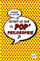 Qu'est-ce que la pop'philosophie ?