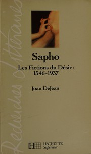 Sapho : les fictions du désir, 1546-1936