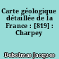Carte géologique détaillée de la France : [819] : Charpey
