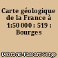 Carte géologique de la France à 1:50 000 : 519 : Bourges