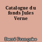 Catalogue du fonds Jules Verne