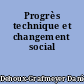 Progrès technique et changement social