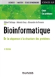 Bioinformatique : de la séquence à la structure des protéines : cours et cas pratiques