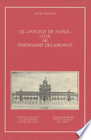 Le 	 Voyage de Naple (1719) de Ferdinand Delamonce