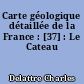 Carte géologique détaillée de la France : [37] : Le Cateau