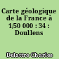 Carte géologique de la France à 1/50 000 : 34 : Doullens