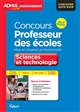 Concours Professeur des écoles : mise en situation professionnelle : sciences et technologie
