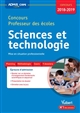 Concours professeur des écoles : sciences et technologie : mise en situation professionnelle : concours 2018-2019