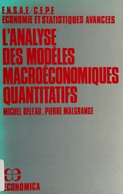 L'analyse des modèles macroéconomiques quantitatifs