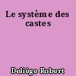 Le système des castes