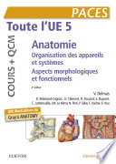 Toute l'UE 5 : anatomie : organisation des appareils et des systèmes : aspects morphologiques et fonctionnels