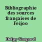 Bibliographie des sources françaises de Feijoo