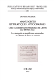 Manuscrits et pratiques autographes chez les écrivains français de la fin du Moyen âge : l'exemple de Christine de Pizan