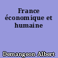 France économique et humaine