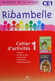 Ribambelle, CE1 : maîtrise de la langue : cahier d'activités 1