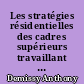 Les stratégies résidentielles des cadres supérieurs travaillant à Fontenay-le-Comte