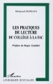Les pratiques de lecture du collège à la fac : enquête dans le département des Bouches-du-Rhônes