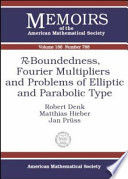 R-boundedness, Fourier multipliers, and problems of elliptic and parabolic type