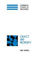 Object and property