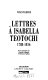 Lettres à Isabella Teotochi : 1788-1816