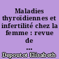 Maladies thyroïdiennes et infertilité chez la femme : revue de la littérature