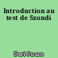 Introduction au test de Szondi