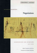 Negotiations : interventions and interviews, 1971-2001
