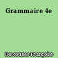 Grammaire 4e