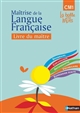 Observation réfléchie de la langue française, CM1, cycle 3 : livre du maître