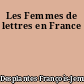 Les Femmes de lettres en France