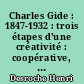Charles Gide : 1847-1932 : trois étapes d'une créativité : coopérative, sociale, universitaire