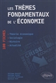 Les thèmes fondamentaux de l'économie : 100 fiches de synthèse : actualité, histoire, théorie économique, sociologie