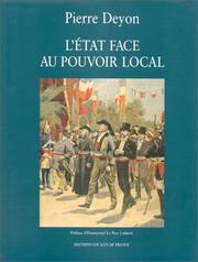 L'État face au pouvoir local : un autre regard sur l'histoire de France