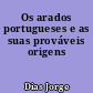 Os arados portugueses e as suas prováveis origens
