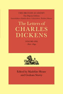 The letters of Charles Dickens : 1 : 1820-1839