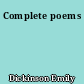 Complete poems
