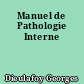Manuel de Pathologie Interne