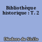 Bibliothèque historique : T. 2