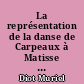 La représentation de la danse de Carpeaux à Matisse 1870-1910 : 2 : Annexe iconographique
