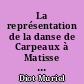 La représentation de la danse de Carpeaux à Matisse 1870-1910 : 3 : Références bibliographiques et iconographiques